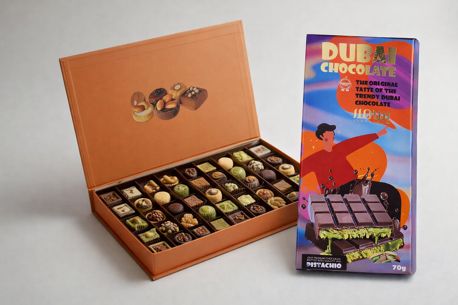 Pitfour 600g + 3 Dubai chocolate - £40.00  Bundle Deal – Save £6